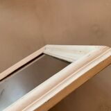 Old stitched mirror 43x37cm