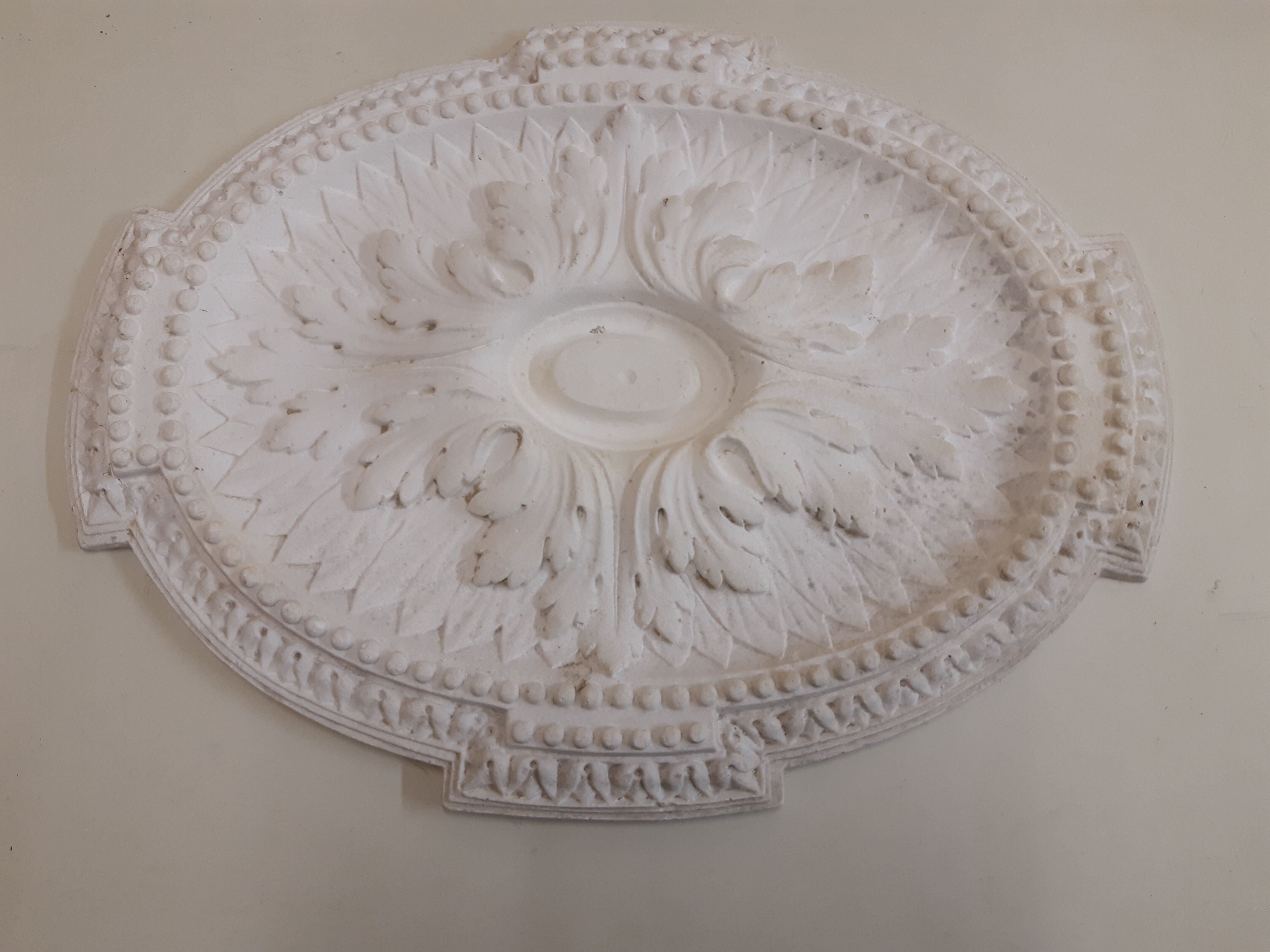 Plaster rose window