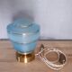 Blue vintage globe