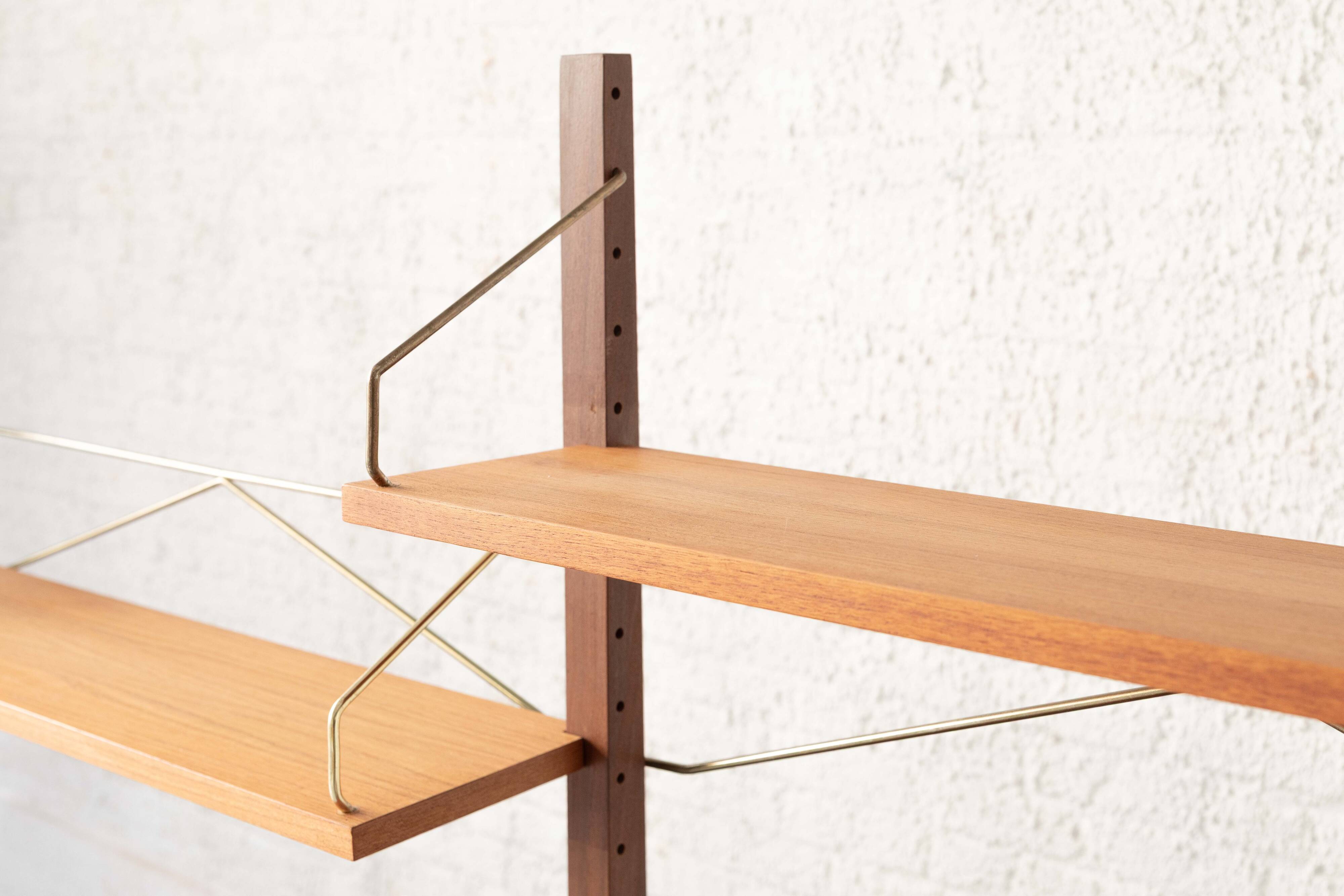 Freestanding wall unit by P. Cadovius, Denmark, 1960's