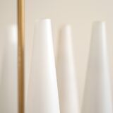 1950s brass and glass chandelier by Hans-Agne Jakobsson