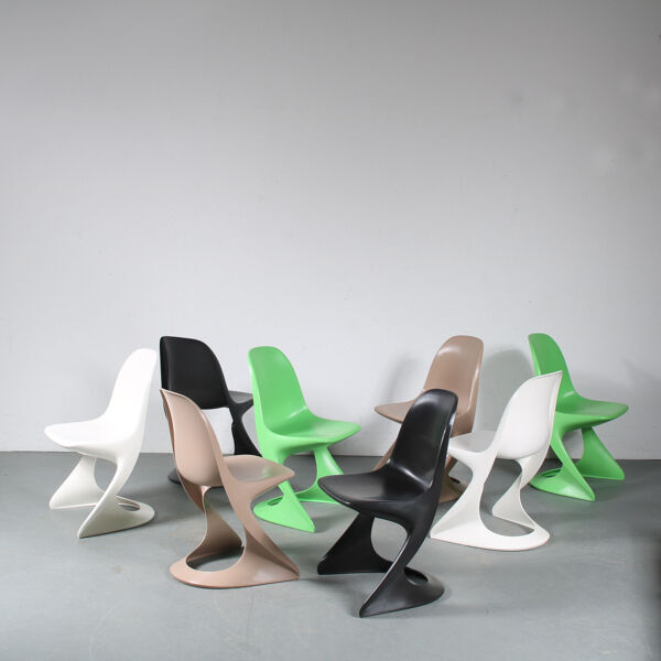 Chaise verte '' Casalino » des années 2000 par Alexander Begge pour Casala, Allemagne – Large Stock!
