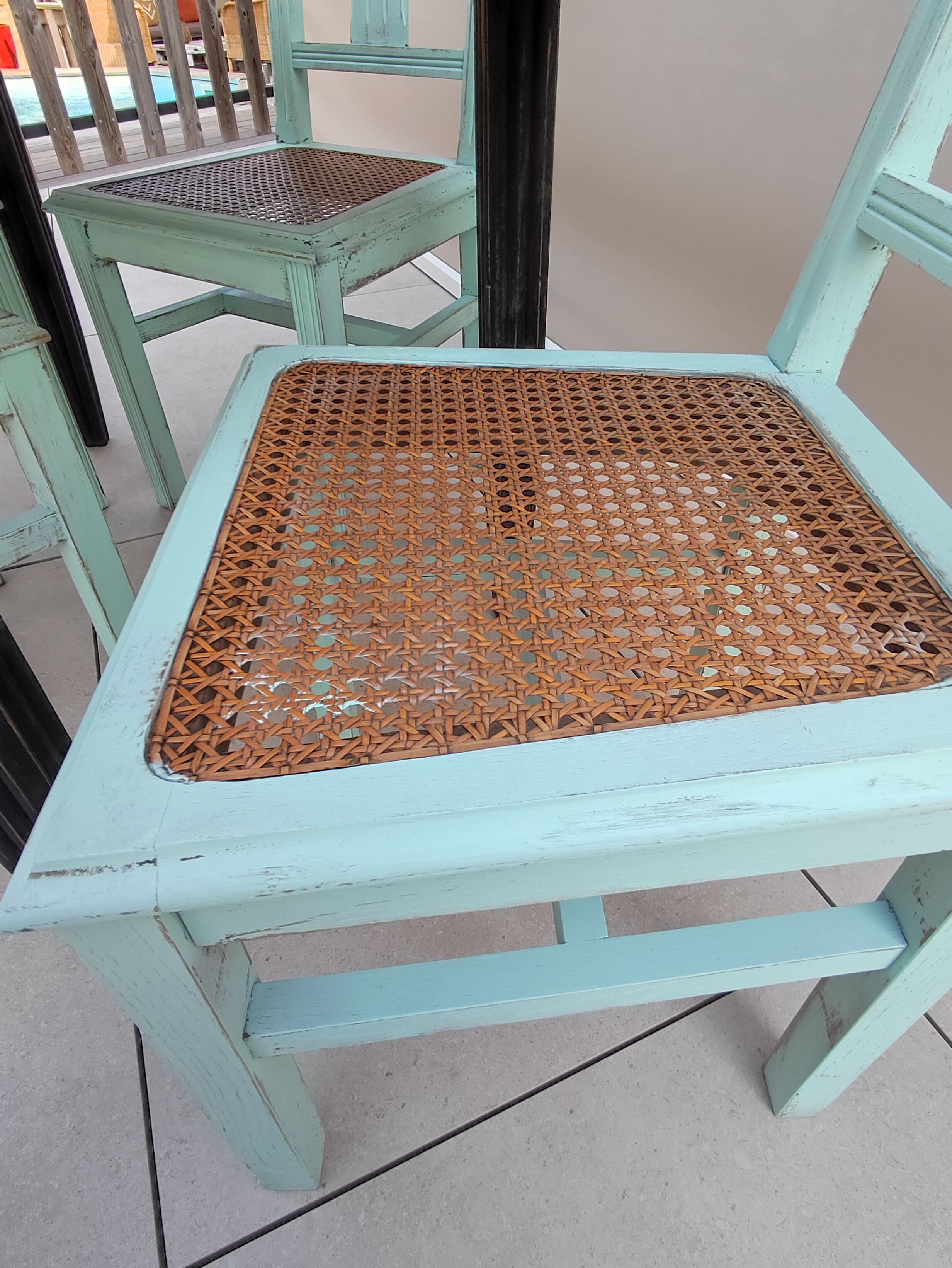 Table and chair