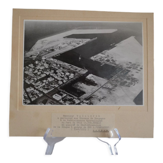 Photo argentique anonyme port de sfax vers 1950
