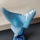 Large Murano Vase Floral Design, Opaline. Relief Ribbon Bow Decor