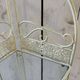 Glass and wrought iron shelf