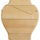 Gilded wooden mirror 71 cm