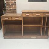 Old shop counter from the early 20th century