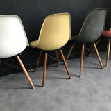 Set of 4 DSW Chairs by Charles and Ray Eames for Herman Miller