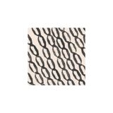 Duo of black abstract paintings signed eawy