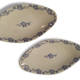 2 dishes 'pottery of the rocks'