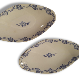 2 dishes 'pottery of the rocks'