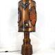 XL table lamp by Potterie D'Accolay, 1970s