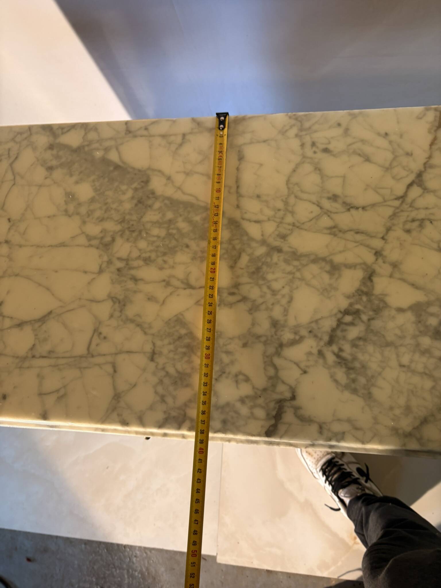 Louis XVI style 3-drawer chest of drawers, marble and gilded bronze