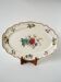 Plat ovale Digoin Sarreguemines modèle Agreste, 1960