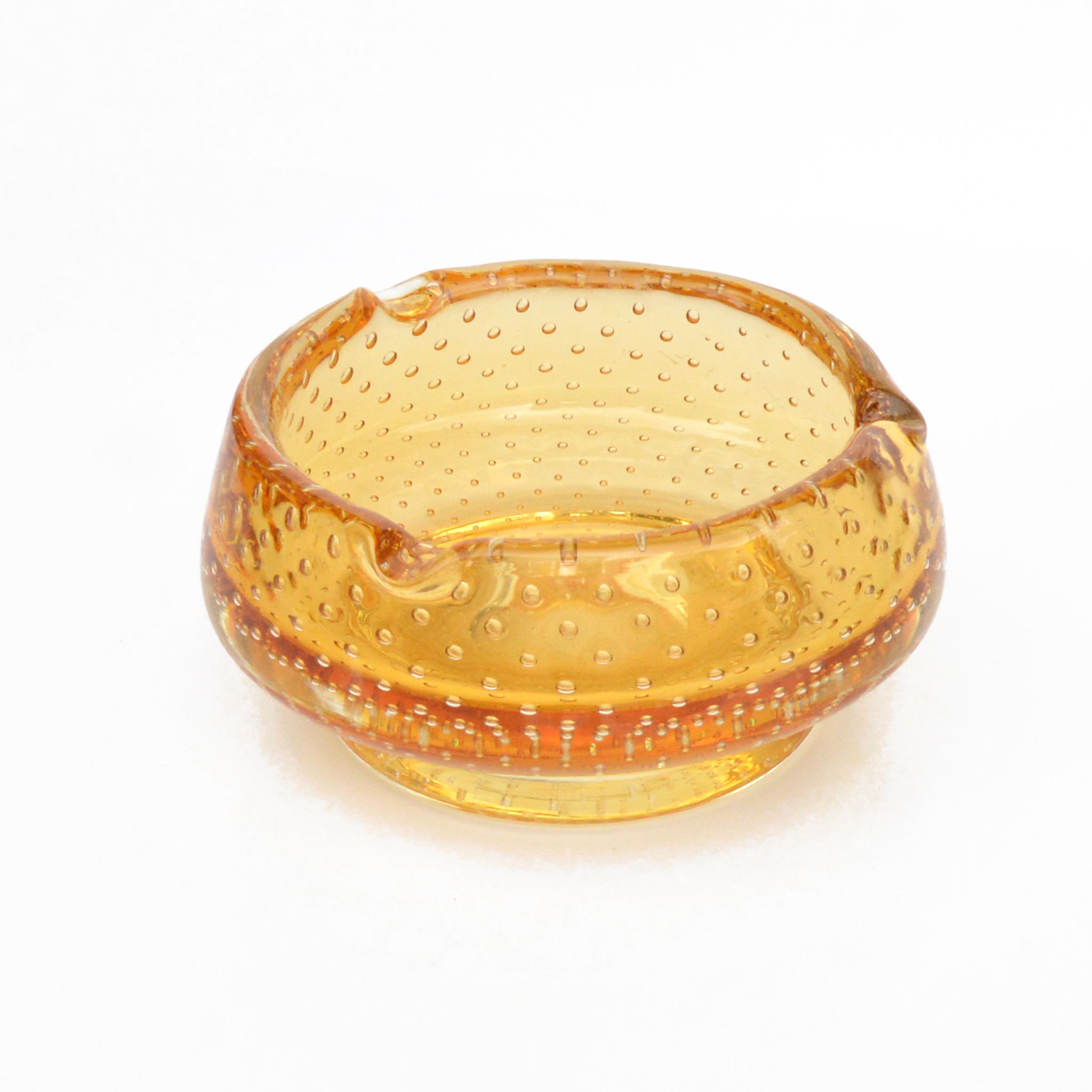 A bowl or ashtray, designed by M. Metelak, Harrachov, Czechoslovakia, 1960s