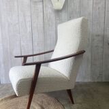 Restored Scandinavian armchair