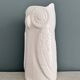 Vintage ceramic owl umbrella stand