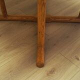 Ash round table, Danish design, 1960s, production: Denmark