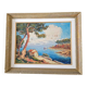 Elie Déchelle (1874-1937) - Oil on canvas - Landscape in Corsica - Signed