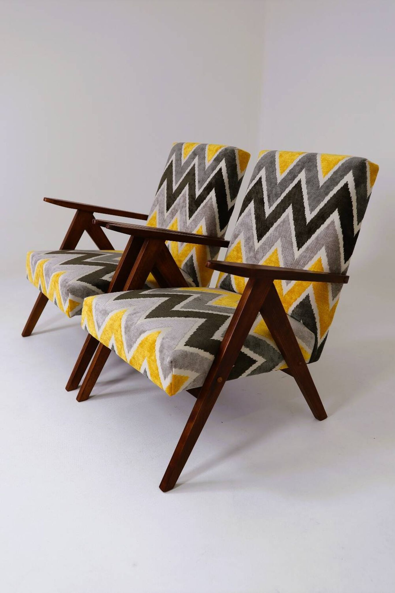 Fauteuil vintage ethnique chic modern design