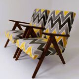 Vintage ethnic chic armchair modern design