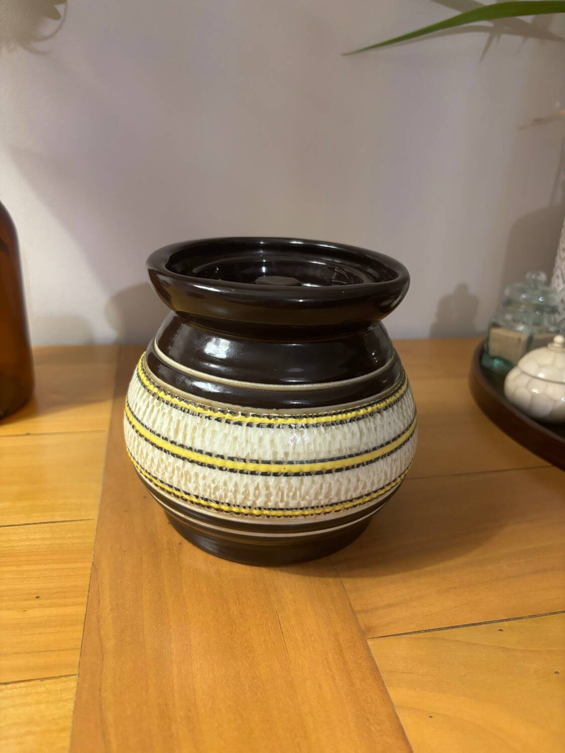 Vintage pot signed Lucien Brisdoux