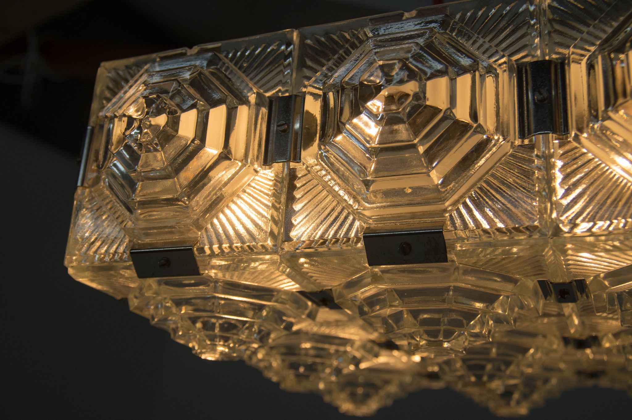 Brutalist Flush Mount by Kamenicky Senov, 1970s, More Items Available