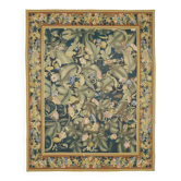 Tapis Kilim en point de croix vintage fait main 231 cm x 290 cm