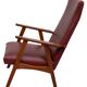 Teak High Back Lounge Chair 1960s Holland