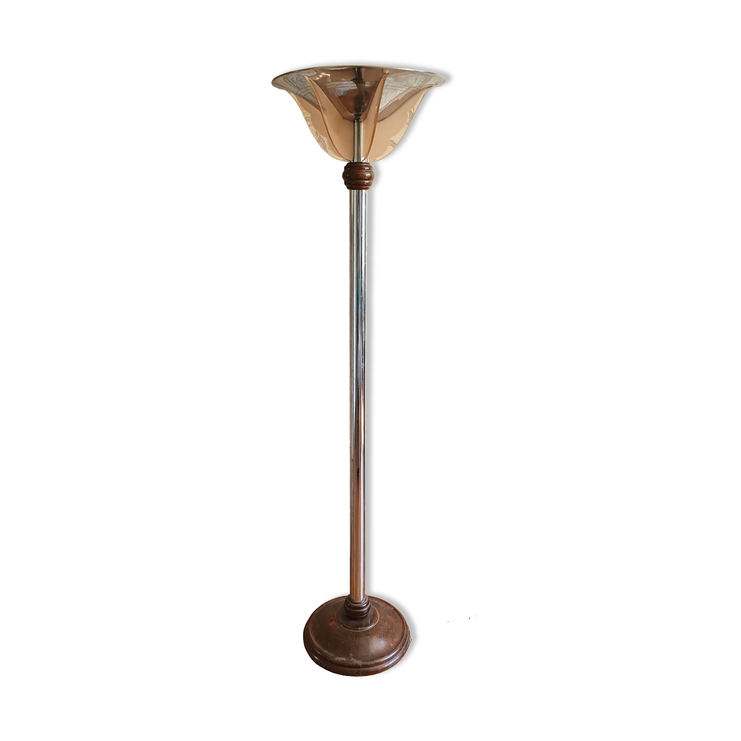 Art Deco floor lamp house Henri Petitot