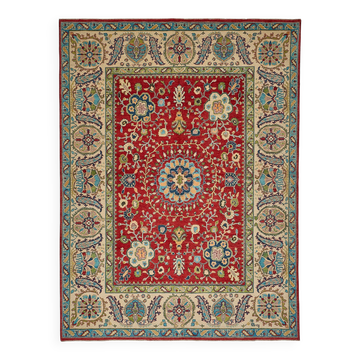 Turkish Handknotted Wool Oushak Rug 255 cm x 340 cm