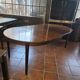 Scandinavian extendable table in rosewood from the 1960s.