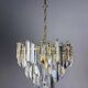 Four-tier cascade chandelier by Venini, Murano glass, Italy 1970s