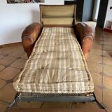Fauteuil club moustache convertible