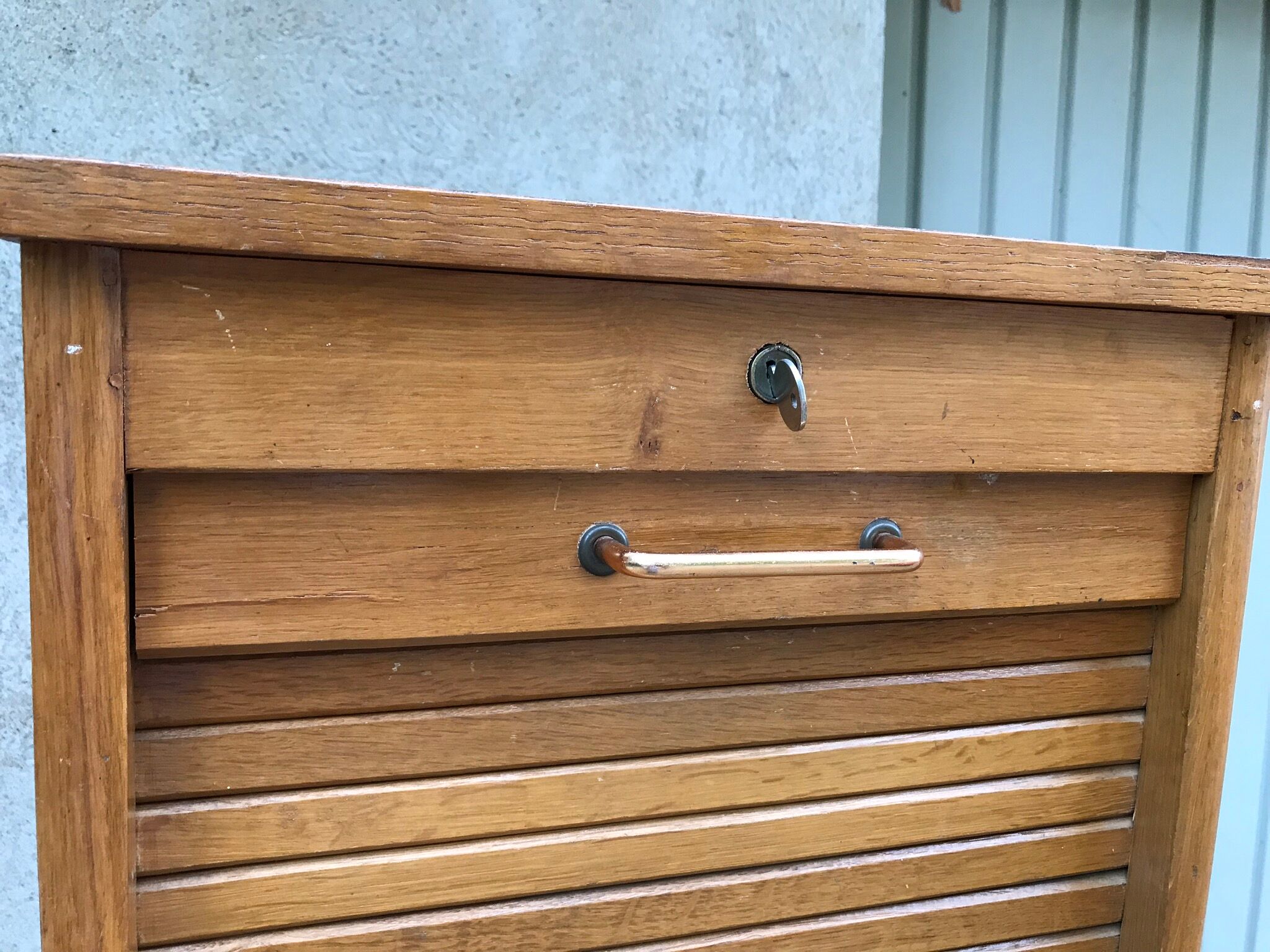 Cabinet notary oak 1950