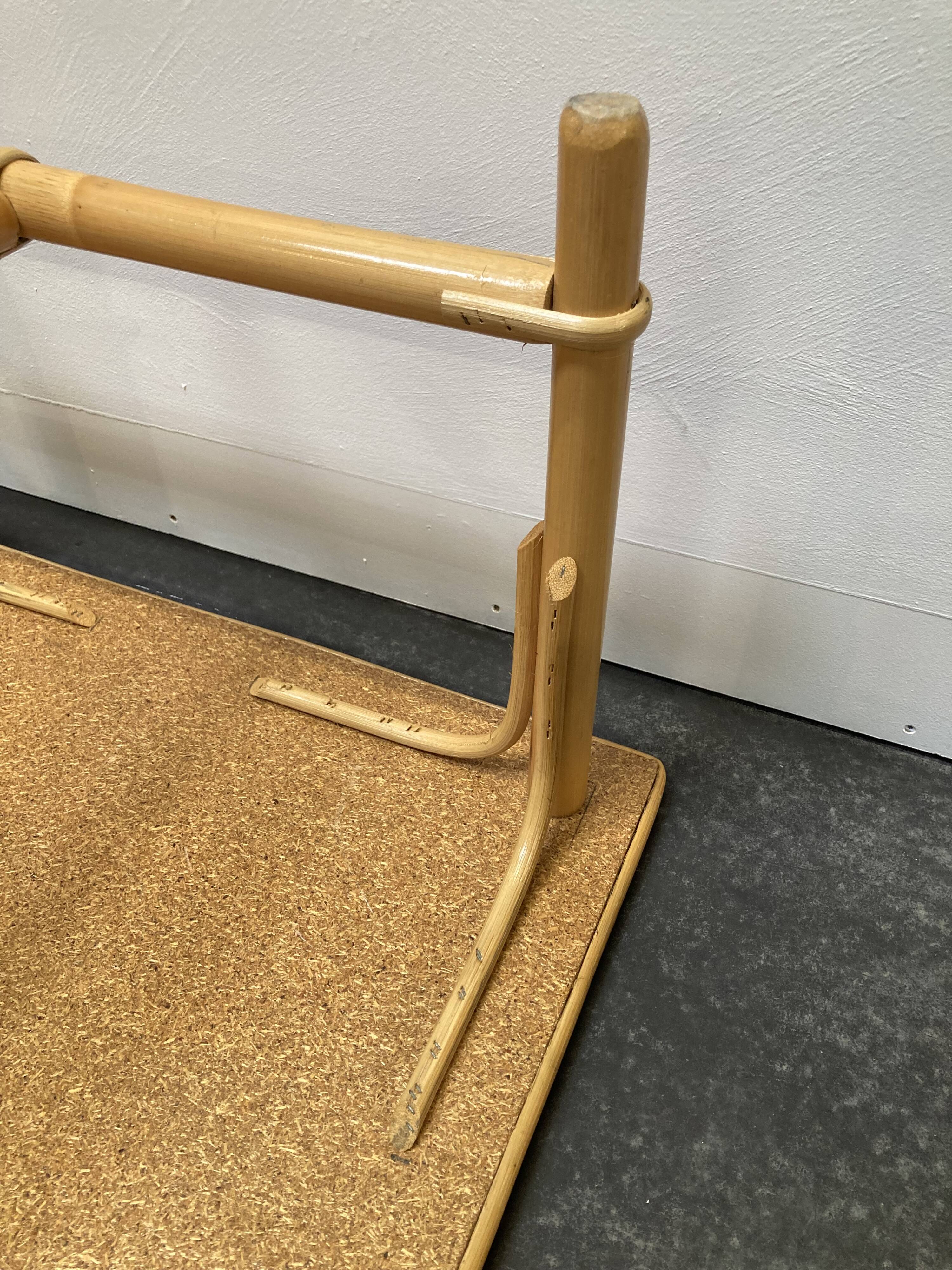 Vintage rattan coffee table