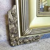 Old gold mirror