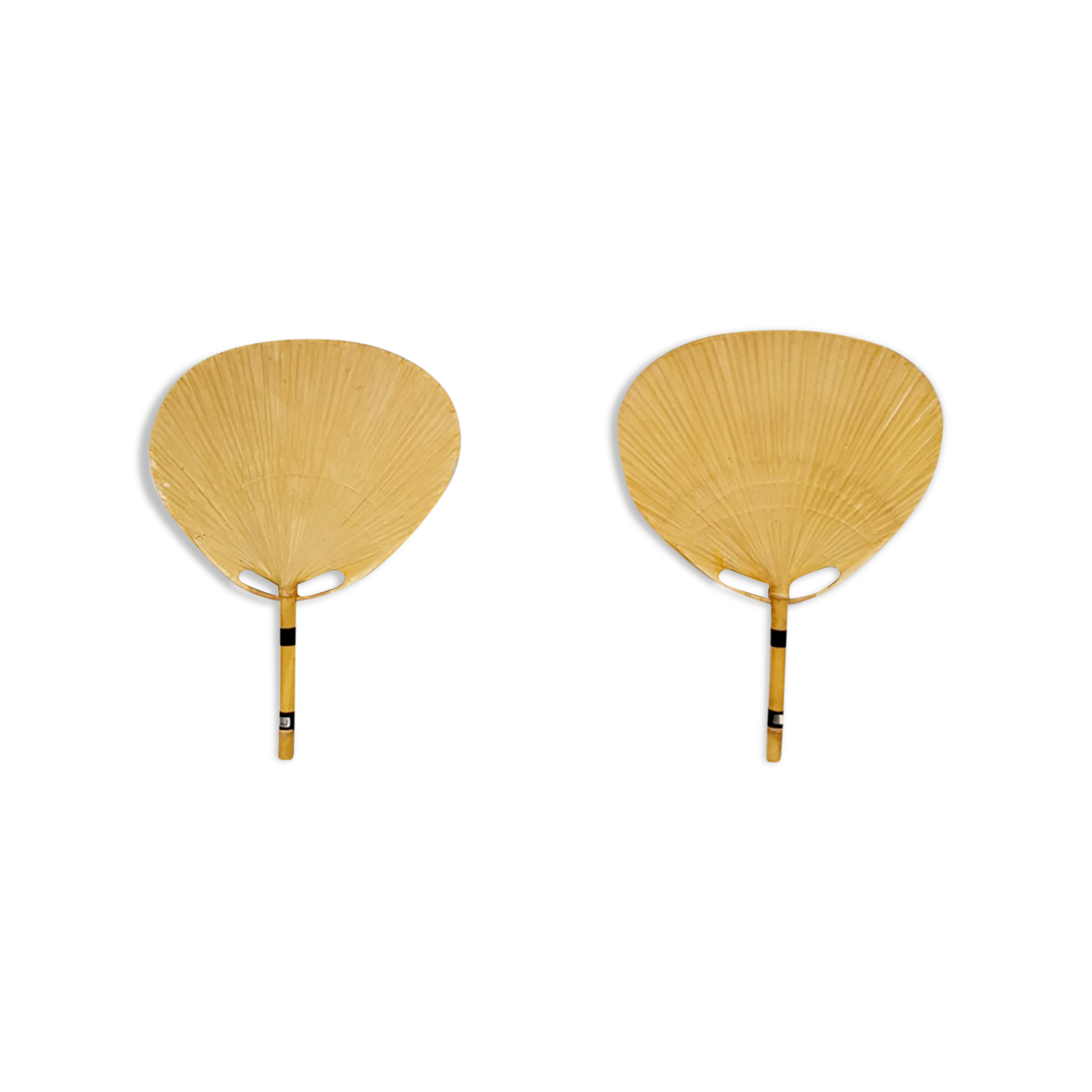‘Uchiwa’ wall sconces Ingo Maurer