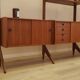 Modular teak shelf, Norwegian design, 1960s, made by Blindh.