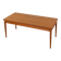 Rare extendable teak coffee table from the 1960s