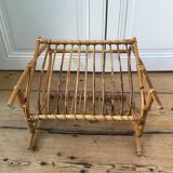 Rattan magazine door