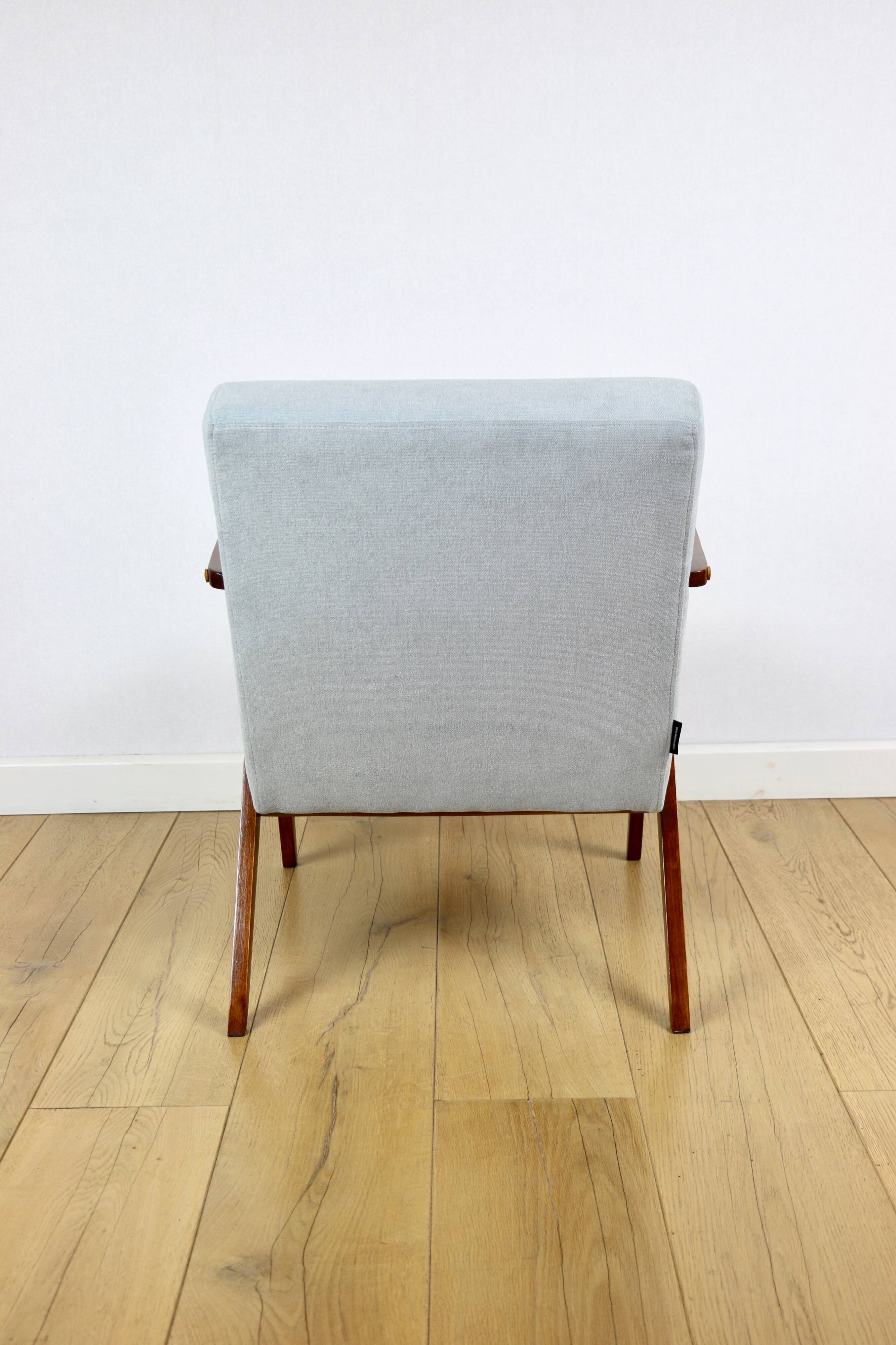 Vintage armchair like VAR blue turquoise - 2 pieces available