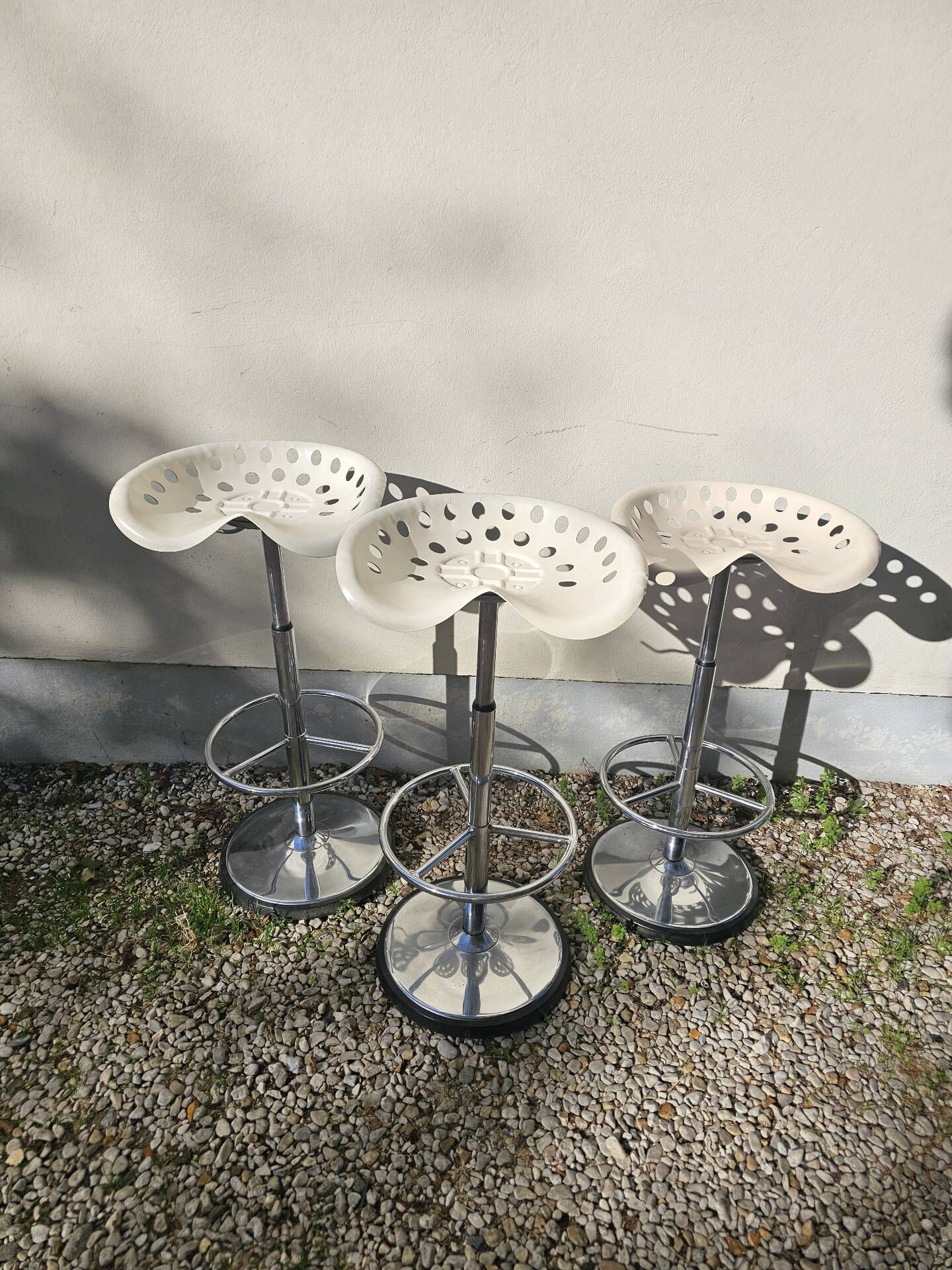 3 vintage stools by Étienne Fermigier – MIRIMA – circa 1975