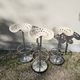 3 vintage stools by Étienne Fermigier – MIRIMA – circa 1975