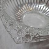 Plat en verre de 1970