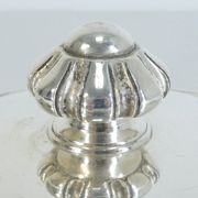 Round silver metal vegetable, Victor Saglier