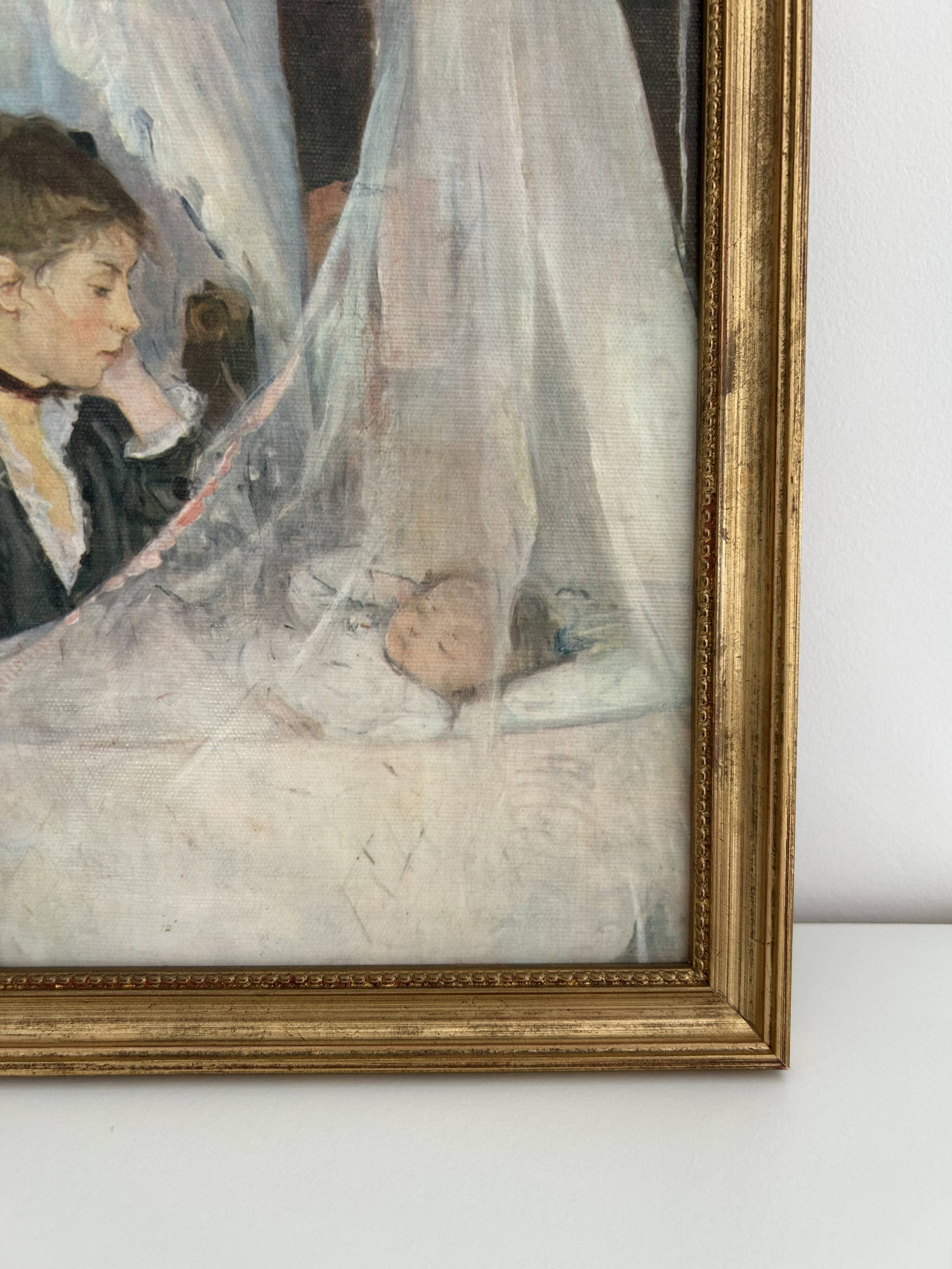 Canvas reproduction – The Cradle - Berthe Morisot – Braun Edition