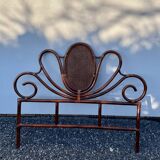 Vintage rattan headboard vintage