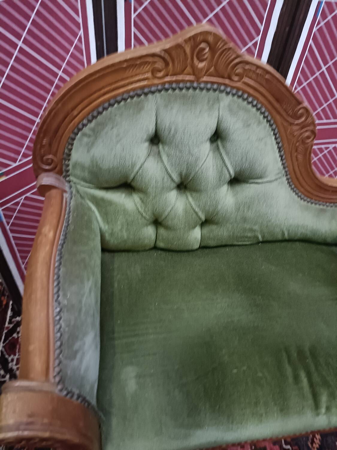 Vintage telephone bench